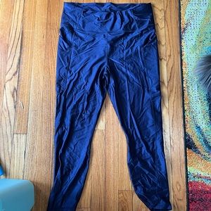 Fabletics metallic plus size leggings